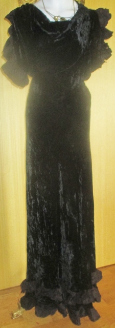xxM1037M 1930s dress from Joseph Horne Pittsburgh PA